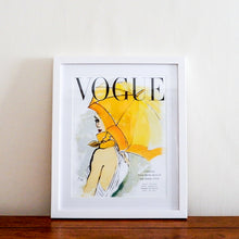 Load image into Gallery viewer, Vintage Fashion Wall Art Print: Vogue 1950
